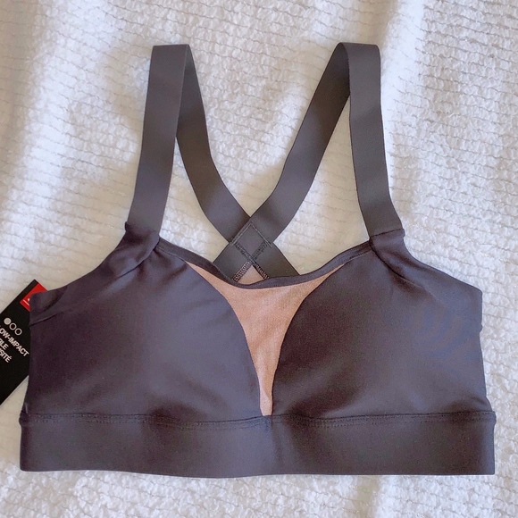 Under Armour 7.1 Sport Bralette - Charcoal - Picture 3 of 8